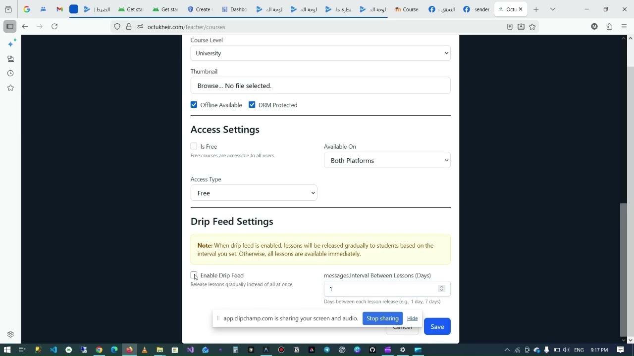 octukheir teacher dashboard | شرح التعامل مع المنصة للمدرسين والدكاترة