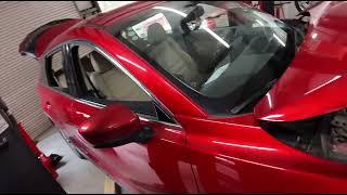 CX 9 2.5 TURBO ENGINE REMOVAL
