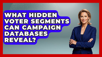 What Hidden Voter Segments Can Campaign Databases Reveal? - Your Campaign Coach