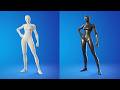 How To Get All White And All Black On EVERY Superhero Skin In Fortnite Update