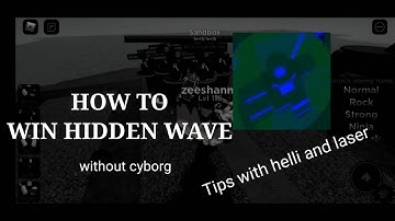 Tips to win hidden wave on base tower defense roblox