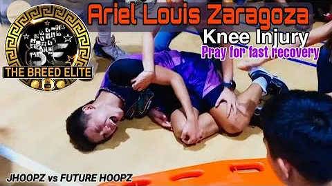 KNEE INJURY | Ariel Louis Zaragoza | Pray for fast...