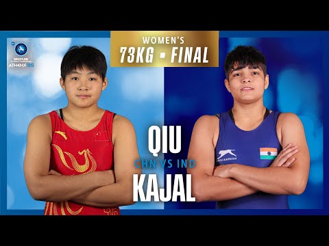 Wenjin QIU CHN Vs Kajal KAJAL IND U17 WORLD CHAMPIONSHIPS 2025 Gold Medal WW 73Kg