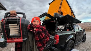 Solo Red Rock Camping | Cold Weather Tips and Gear