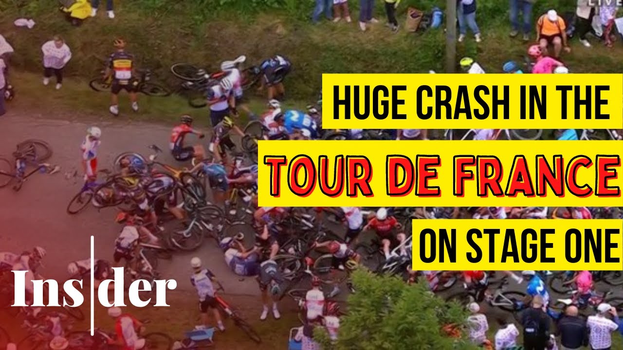 tour de france rider punches spectator 2023