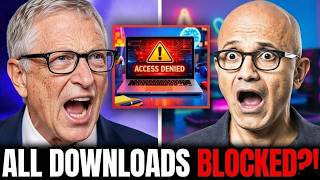 BREAKING: Microsoft Blocks Unofficial Program Downloads — Windows Users Are Furious