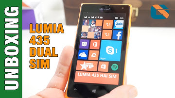 Microsoft Lumia 435 Dual Sim Smartphone Unboxing & First Look #Lumia