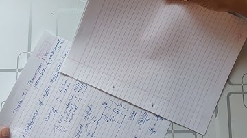 Transmission Line Parameters and Performance Lecture - 3