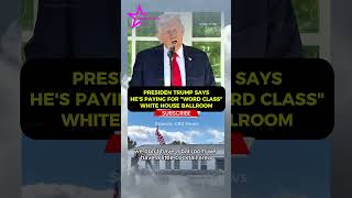 PRESIDEN TRUMP SAYS HE'S PAYING FOR WORD CLASS #politics #trump #democrats #republicans