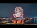 여의도 한화불꽃축제 타임랩스 | 저작권 무료 영상 | 4k