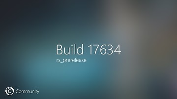 Clean Installation of Windows 10 Insider Preview Build 17634 Redstone 5 Skip Ahead