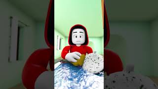 Washing The Dishes With Mikey - Maizen Animation Cartoon #shorts #animation