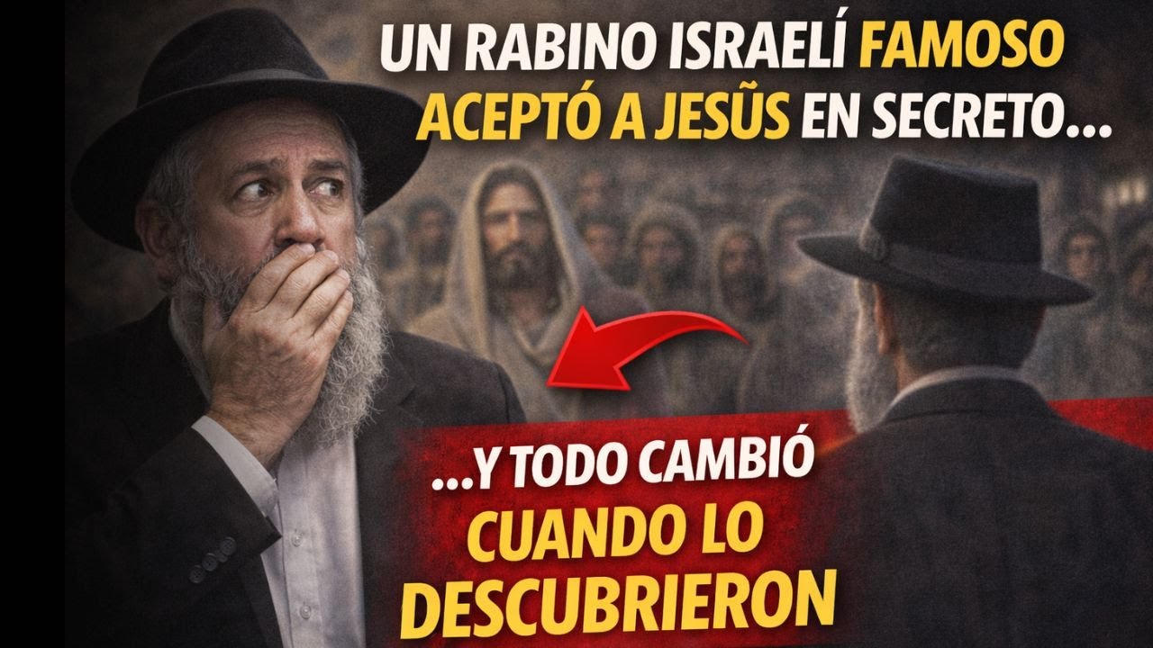 Un rabino israelí famoso aceptó a Jesús en secreto… y todo cambió cuando lo descubrieron