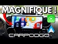 Lcran carplayandroid auto ultime  carpodgo t3 pro 60fps carplay