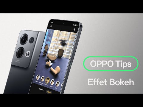 Créez l'effet bokeh sur votre smartphone android OPPO 📸