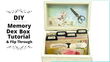 Memory Dex Altered Box & Flip Through!  SOLD