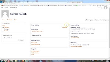 How to edit student names on moodle