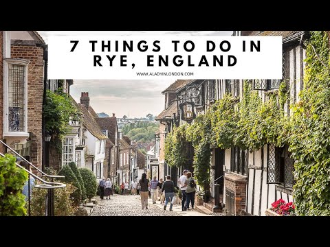 7 THINGS TO DO IN RYE, ENGLAND | East Sussex | Ypres Tower | Mermaid Street | Rye Pubs | Shops