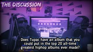 Does Tupac have a album that you would put in the top 20 greatest hiphop albums of all time?