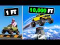 Every Time I Crash, My Monster Truck JUMPS HIGHER in GTA 5