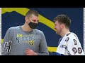 Luka Doncic & Nikola Jokic Share a Moment After the Game - Mavericks vs Nuggets | March 13, 2021