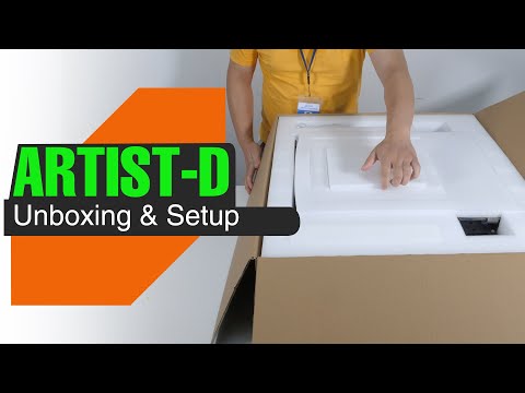 JGMaker Artist-D 3D IDEX dual independent extruder with direct drive printer unboxing and setup