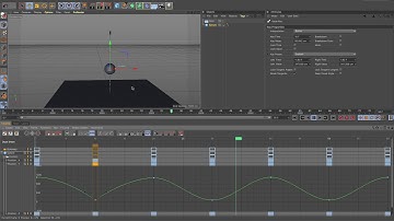 Cinema4D Basic Keyframing 02 Breaking Tangents