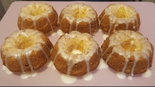 How to make Mini lemon bundt cakes