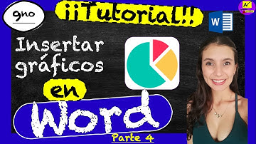 Cómo insertar GRAFICOS de TORTA o CIRCULAR en WORD ⎪Aprende a conectarlos con Excel⎪👉 Tutorial #9