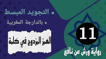 التجويد المبسط: أحكام الهمز. 1- الهمز المزدوج في كلمة (الجزء 1)