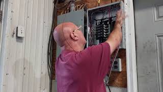 Wiring into a panel 12/3 a shared neutral line so each outlet has its own circuit(2)