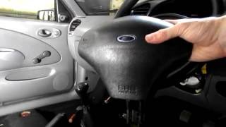 FORD FIESTA DRIVER SIDE FRONT STEERING WHEEL AIRBAG 2007 2008 6S6A-A042B85 