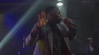Singing "Taking Care" by Moses Bliss, EL delivers a great performance