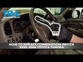 How to Replace Combination Switch 2000-2006 Toyota Tundra