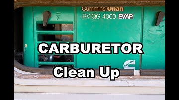 🔧 How to fix a clogged Carburetor on an Onan Generator  Quick and Easy!