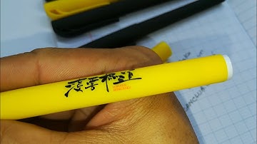 Viết lông bi in chữ #LINGYUN NUNCHAKU chỉ có tại #KANSHOP