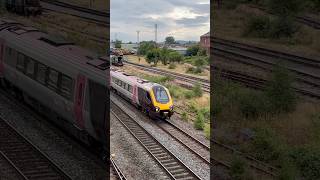 220004 and 220001 passing burton on Trent 220004 and 220001 passing burton on Trent