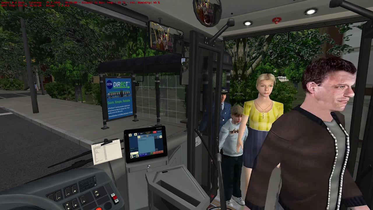 OMSI 2 Gameplay: Cayuga 0.7 - Line 3 - To 5th Bennett w/ 2005 Vanhool A330