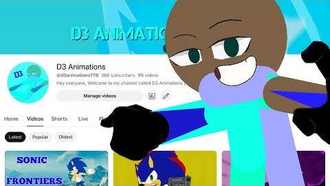 D3 Animations Channel Trailer (100 Video Special)