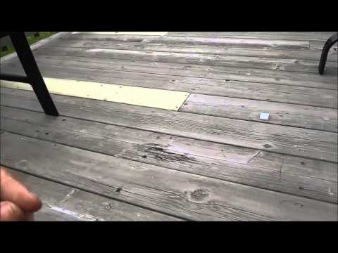 How To Flip A Deck Board (Refinishing A Deck)