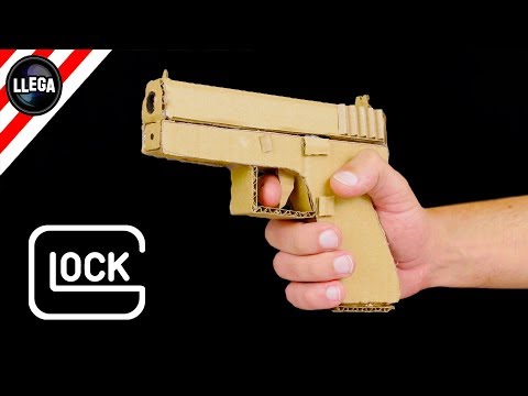 HOW TO MAKE A GLOCK 17 PISTOL FROM CARDBOARD – Tips and tricks