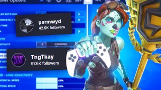 Trying The BEST Pro Controller Players Settings in Season 8! (ft. Hazard, Tkay, and Parm)