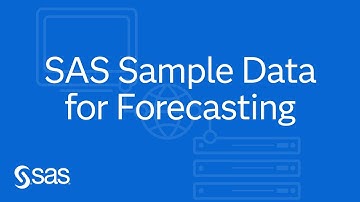 SAS Demo | FREE! SAS Sample Data for Forecasting