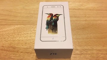 Goodspeed Roaming Dual SIM Unlocked ZTE Blade V7 Lite Unboxing 4-10-17