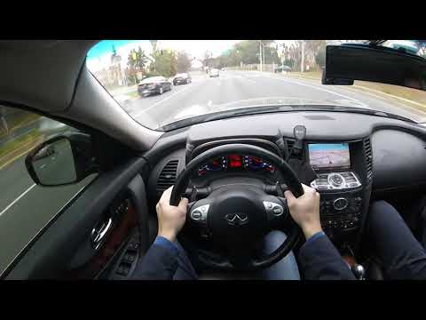 2009 Infiniti FX50S POV Test Drive