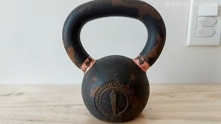 Old And Rusty Kettlebell Restoration - Give It New Life!