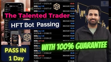 The Talented Trader (TTT) 200k Challenge Pass with HFT Bot || Forex Challenge Passer