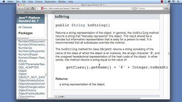 Chapter 9: VN 9.2 Inherited methods of the Object class
