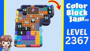 Color Block Jam Level 1457 (2367) Solution Walkthrough