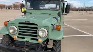 1964 Toyota Land Cruiser Bandeirante FJ45 diesel truck